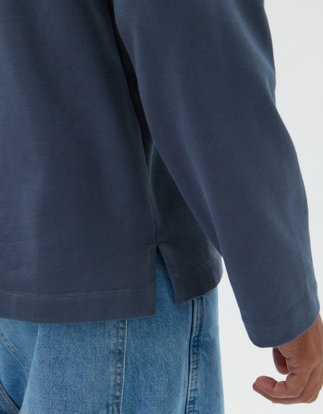 AERE - Contrast Cotton Rugby Polo