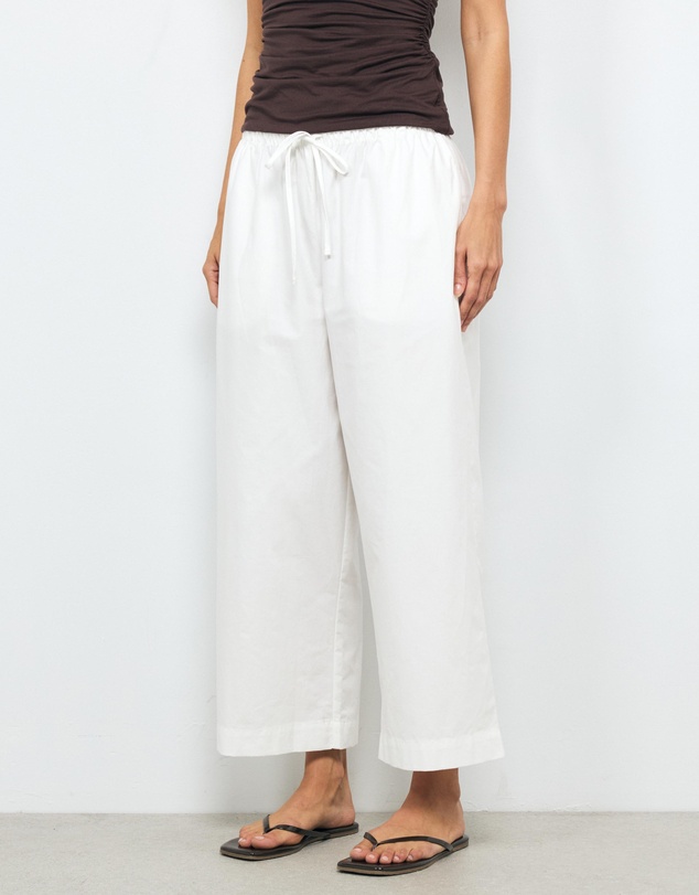 AERE - Helia Cotton Elasticated Waist Pants