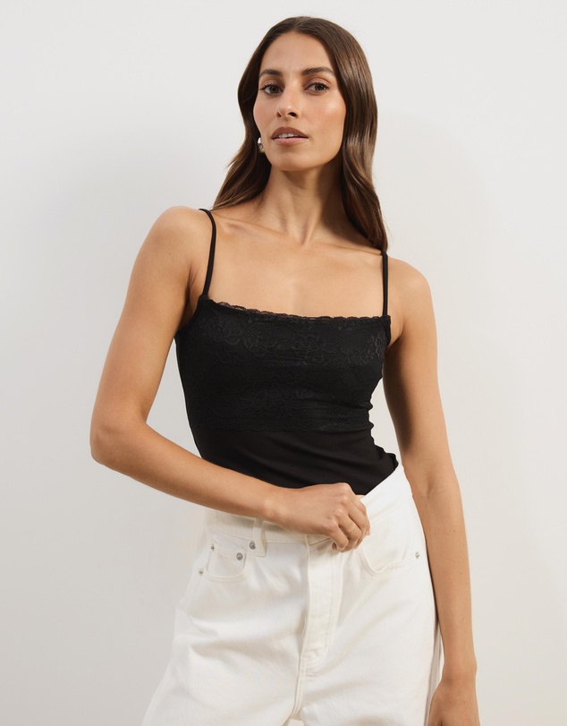 Atmos&Here - Lola Lace Jersey Cami