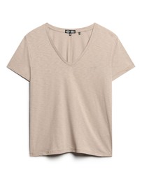 Superdry - Studios Slub Embroidered Vee Tee