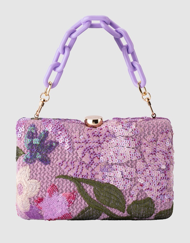 Olga Berg - Greta Floral Clutch