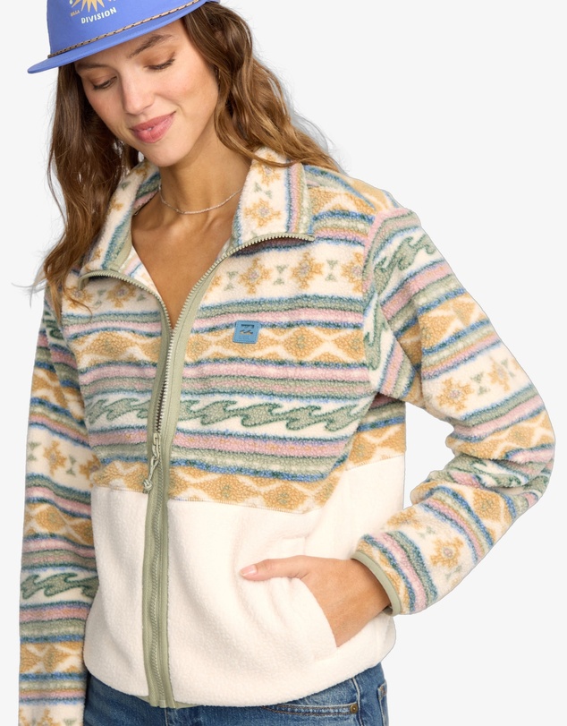 Billabong - Womens Rock Jetty Fleece Jacket