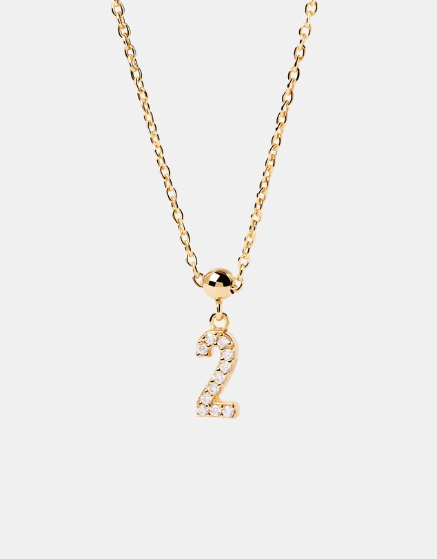 PDPAOLA - Charm Necklace Number 2 Charm