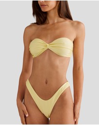 Vacay Swimwear - Positano Top Butter