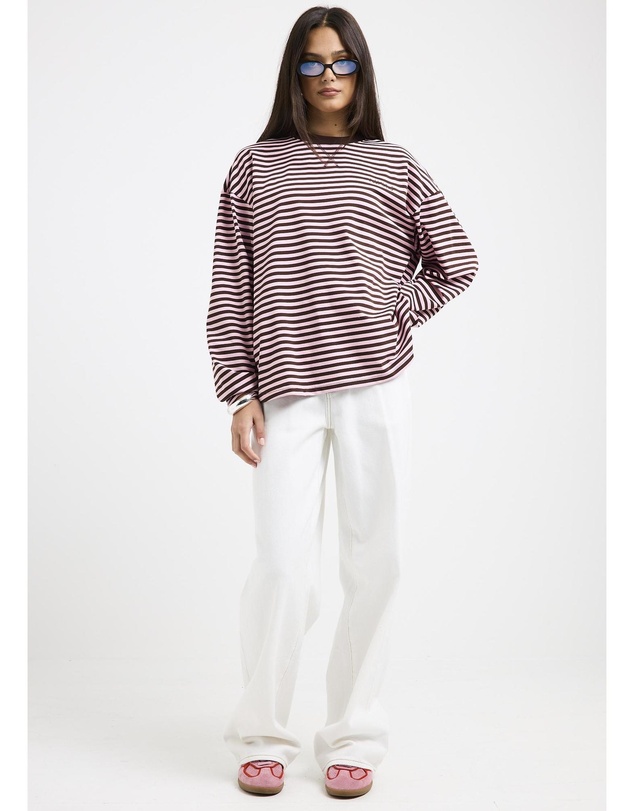 Subtitled - Hilo Striped Long Sleeve Top