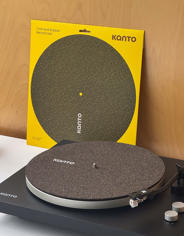 iWorld - Kanto TT-CRM Anti-Static Cork and Rubber Turntable Mat