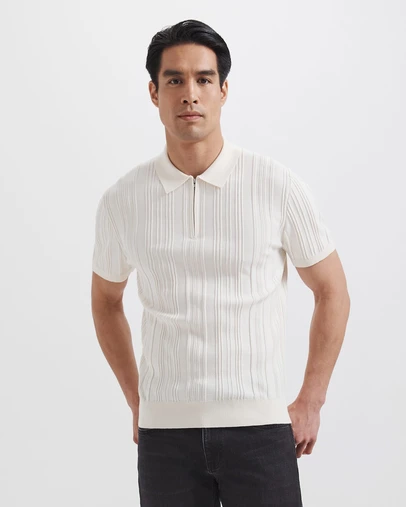 SABA - Cerrone Cotton Nylon Knit Polo