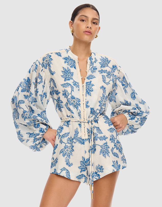 KIVARI - Bluebell Playsuit