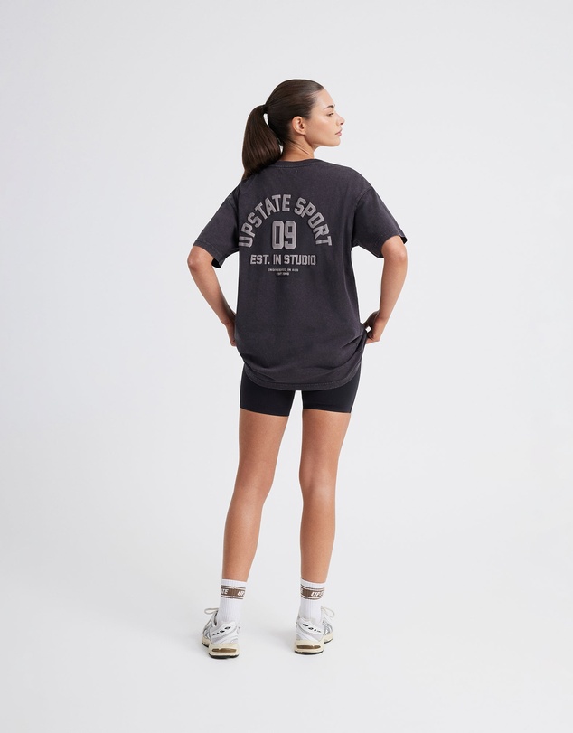 Upstate - Thrive Tee - Washed Black