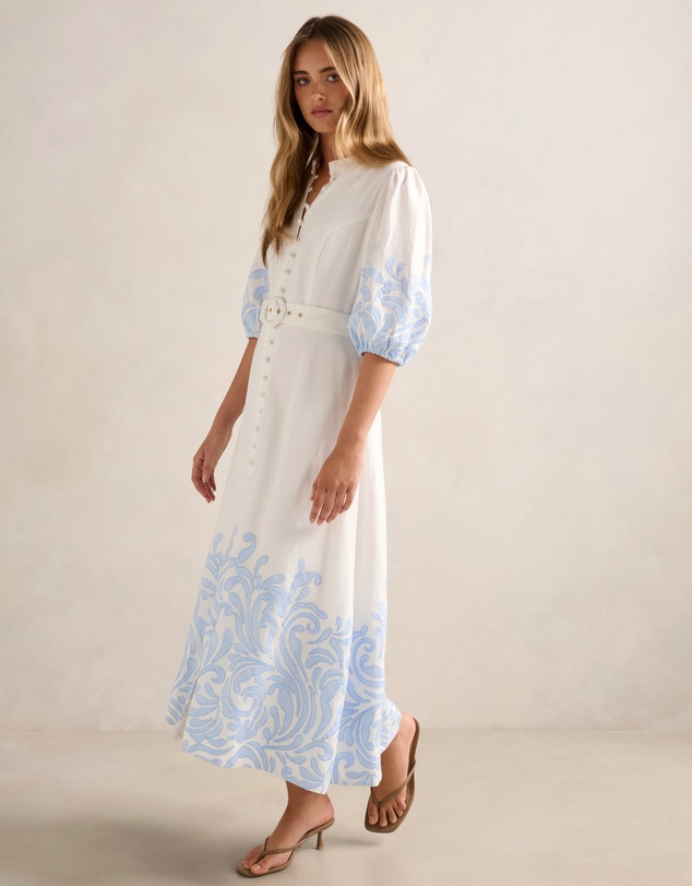 Forever New - Esther Embroidered Midi Dress