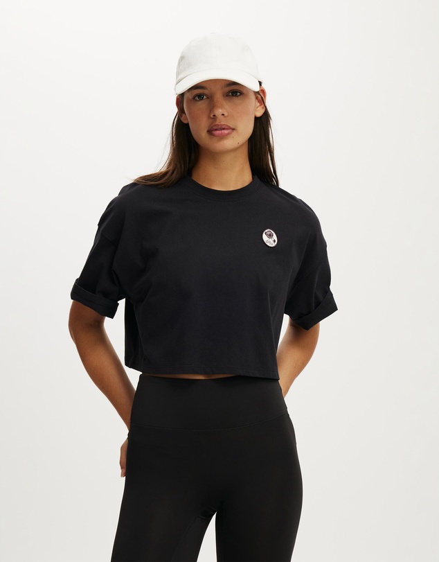 Cotton On Body Active - Active Cropped Graphic Tee
