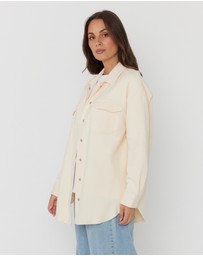 ALEXANDRA - Nelsie Shacket Butter