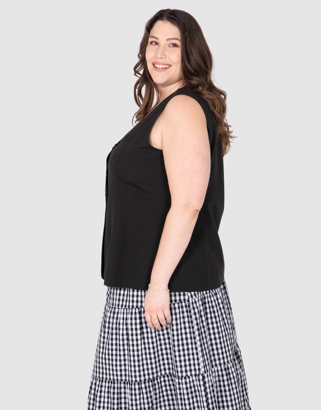 Love Your Wardrobe - Stevie Sleeveless Vest