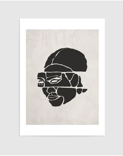 Olive et Oriel - Beauté en Morceaux II Art Print