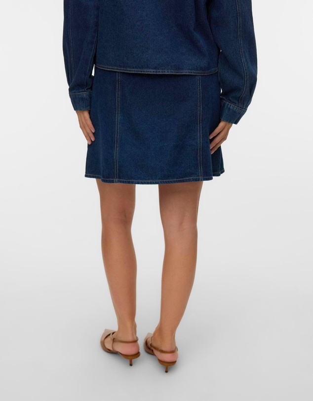 Vero Moda - Olka Denim Mini Skirt