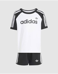 adidas Originals - Sprinter Shorts and Tee Set - Kids-Teens