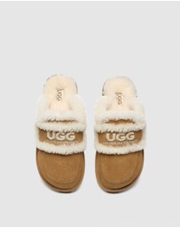 EVERAU - Australian Shepherd Ugg Rilee Cow Suede Upper House Shoes