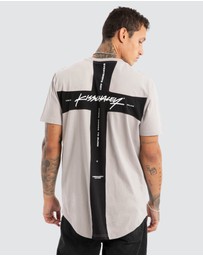 Kiss Chacey - Crossover Dual Curved Tee