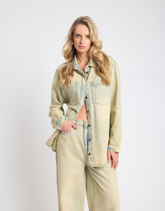ONE TEASPOON - Spirit Drifter Shacket - Blue Sand