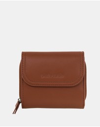 Pierre Cardin - Pierre Cardin Ladies Leather Tri-Fold Tab Wallet