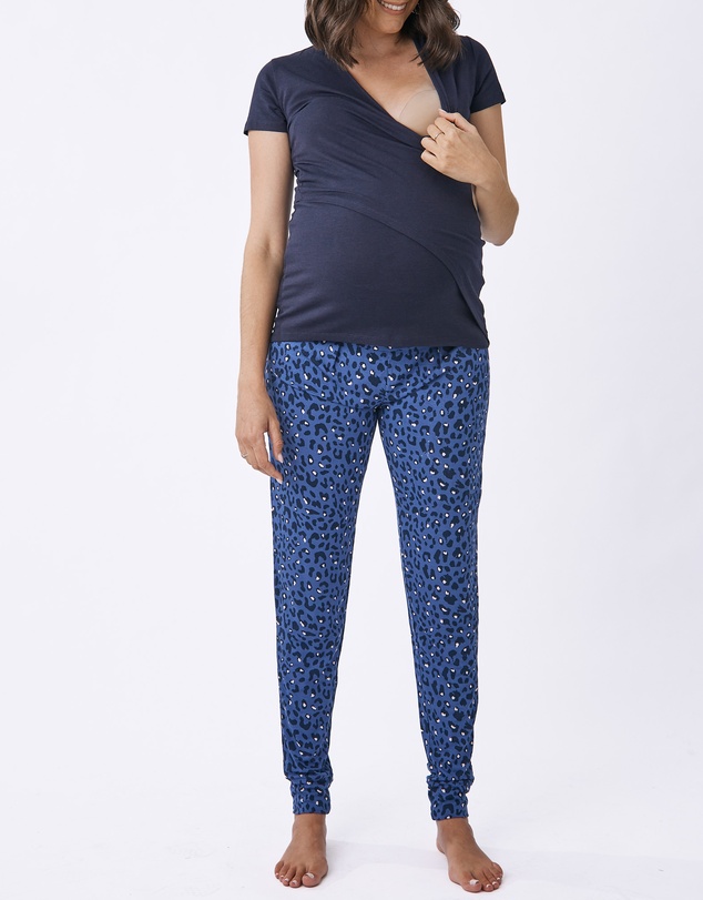 Angel Maternity - Maternity 2-Piece Rest and Relax Lounge Outfit