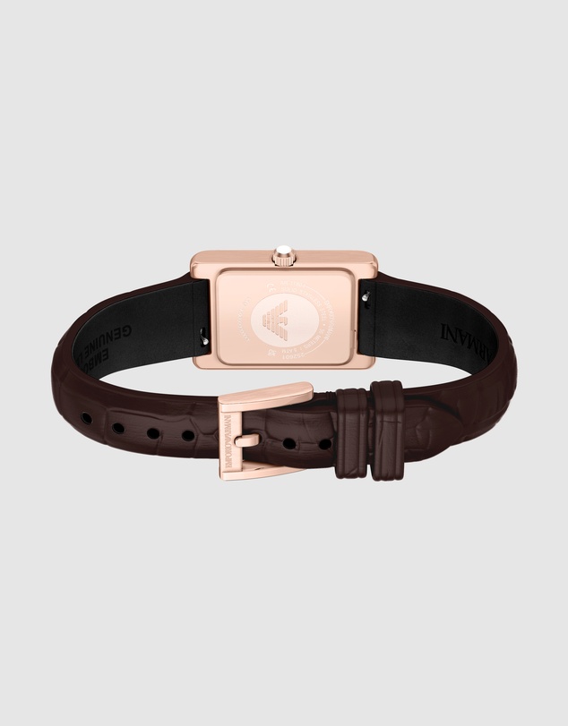 Emporio Armani - Brown Analogue Watch