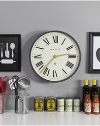 Newgate - Newgate Mr Butler Wall Clock Moonstone Grey