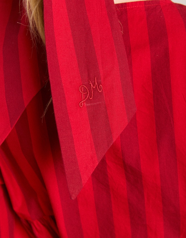 Damson Madder - Oversized Bow Clip