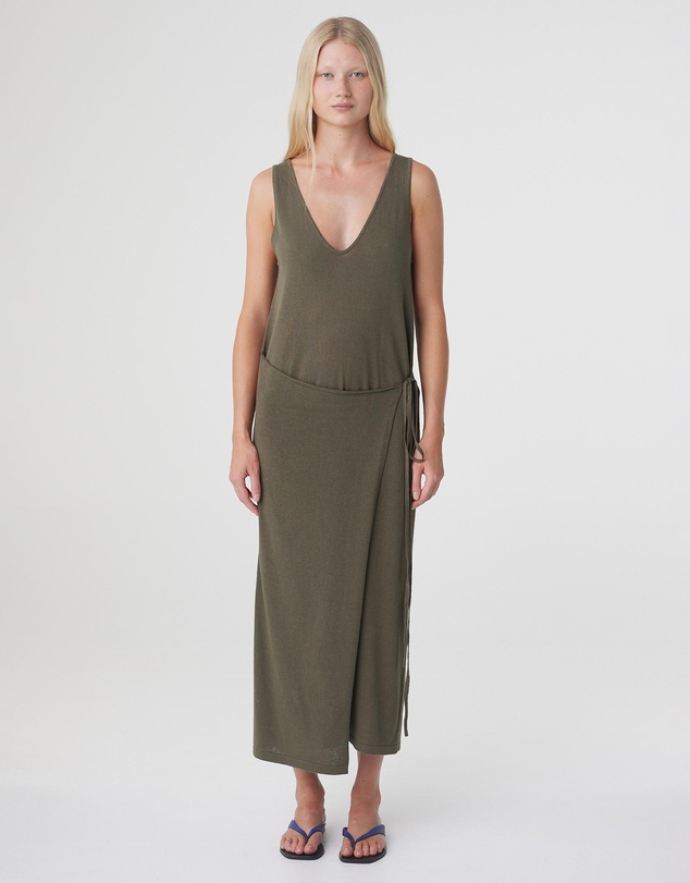 Arcaa - Sarina Wrap Maxi Dress
