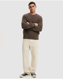 Cotton On - Box Fit Crew Knit