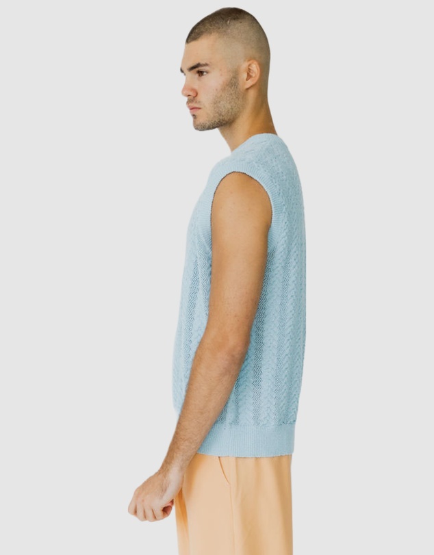 Justin Cassin - Cassis Knitted Vest