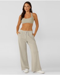 Lorna Jane - Retro Stripe Sports Bra