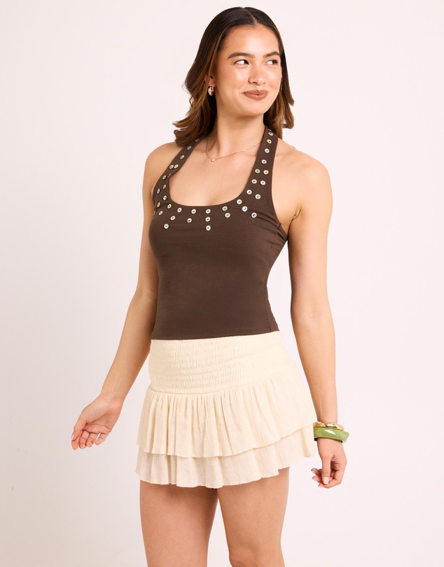 Insight - Melly Mother Of Pearl Tank