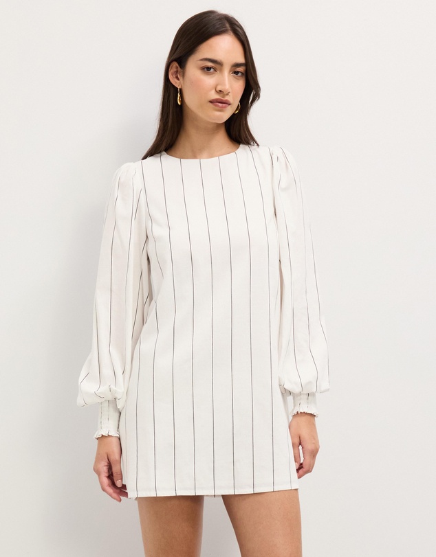 The Fated - Tia Stripe Mini Dress