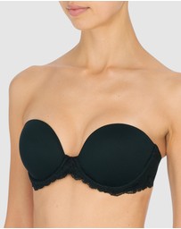 Natori - Feathers Convertible-to-Strapless Plunge Bra with Lace