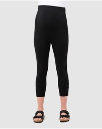 Ripe Maternity - Organic Over Bump 3/4 Legging