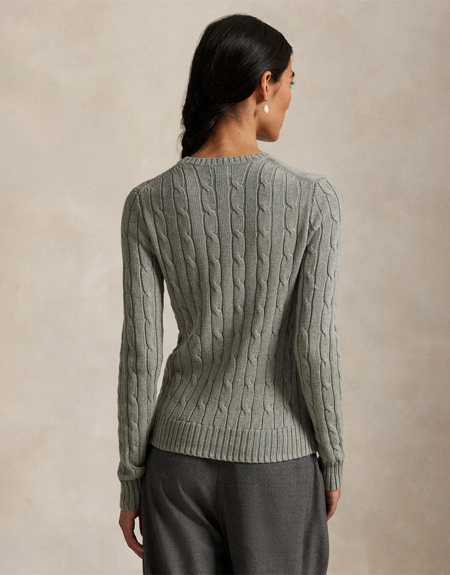 Polo Ralph Lauren - Cable-Knit Cotton Crewneck Sweater
