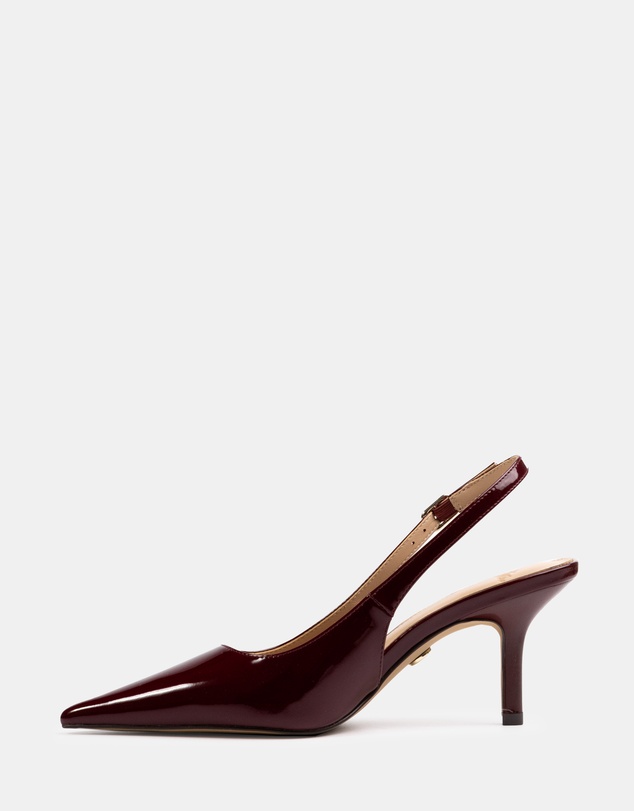 Wittner - Leia Crinkle Patent Leather Slingbacks