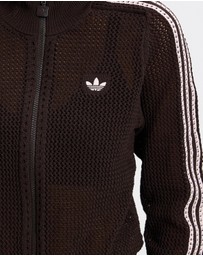 adidas Originals - Knitted Crochet Firebird Track Top