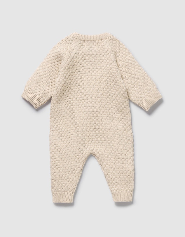 Wilson & Frenchy - Organic Knitted Bubble Growsuit - Babies