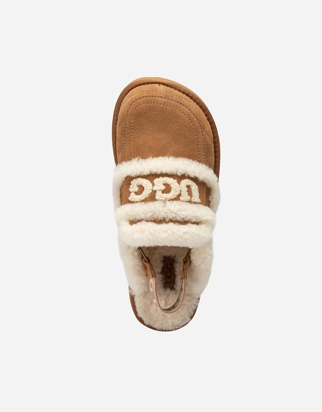 Ozwear Connection Uggs - Ugg Violet Matelassé Shearling Platform Slipper (Detachable Feature)