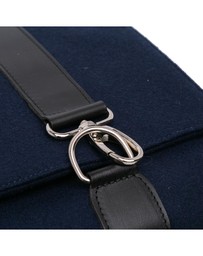 Pre-Loved by Azura Reborn - Pre-Loved dior Textured Document Holder with Adjustable Straps Accessory for Professionals and Students
