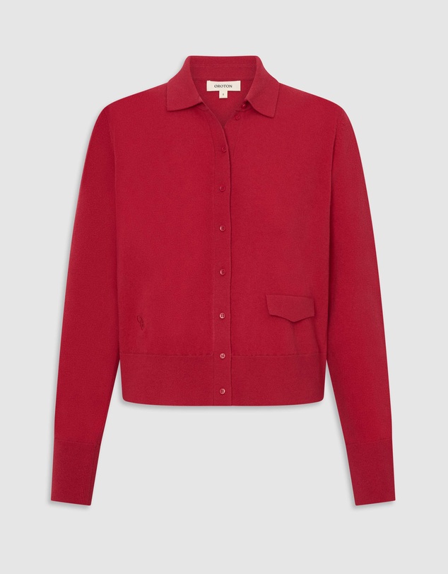 Oroton - Collar Cardigan