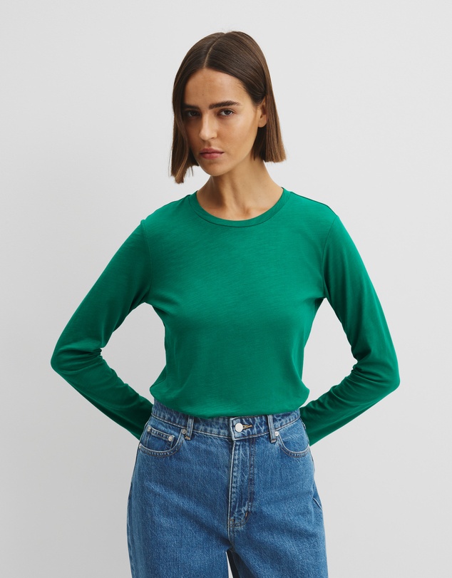Country Road - Australian Good Earth Cotton Textured Slub T-shirt