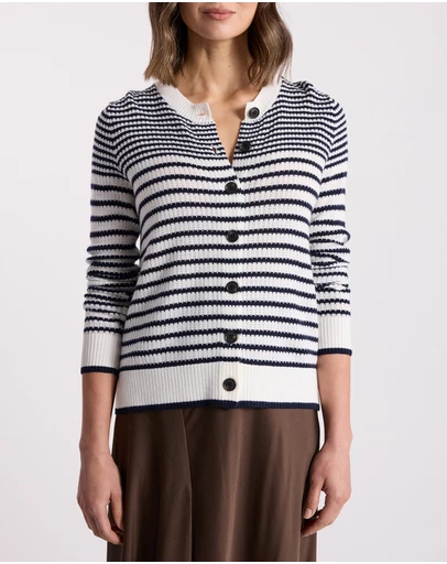 David Lawrence - Zoe Wool Blend Cardigan