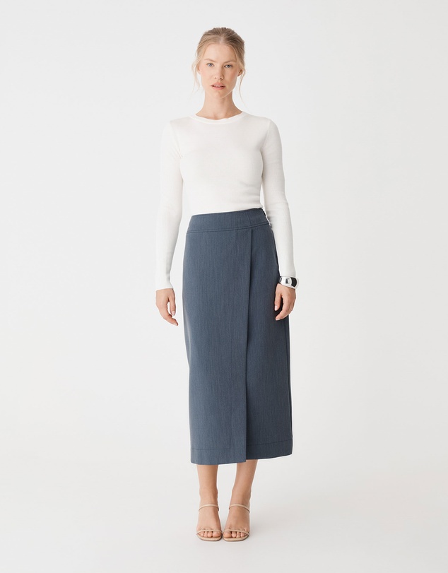 Forcast - Lydia Faux Wrap Skirt
