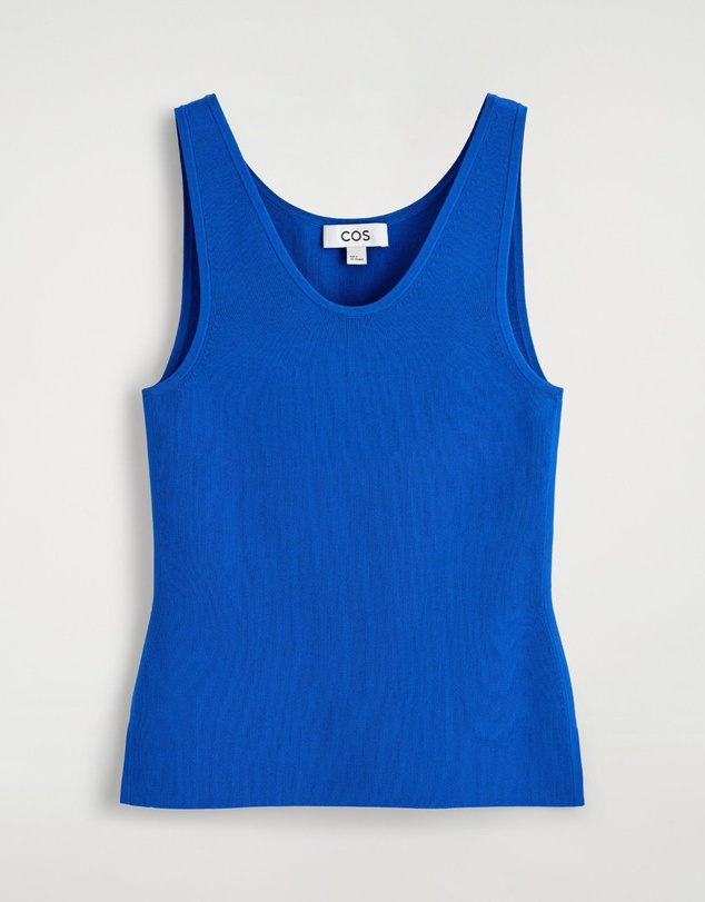 COS - Knitted Scoop-Neck Tank Top