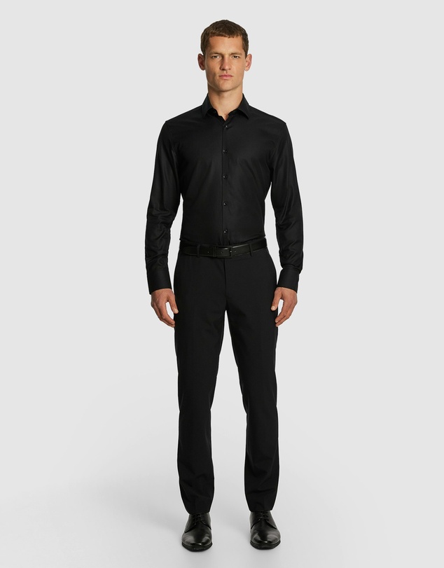 yd. - Monaco Pure Cotton Textured Dress Shirt