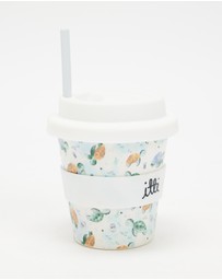itti bitti - Reusable Baby Cino Cup with 2 Straws - Crush