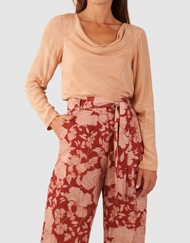 Amelius - Remi Cowl Neck Top